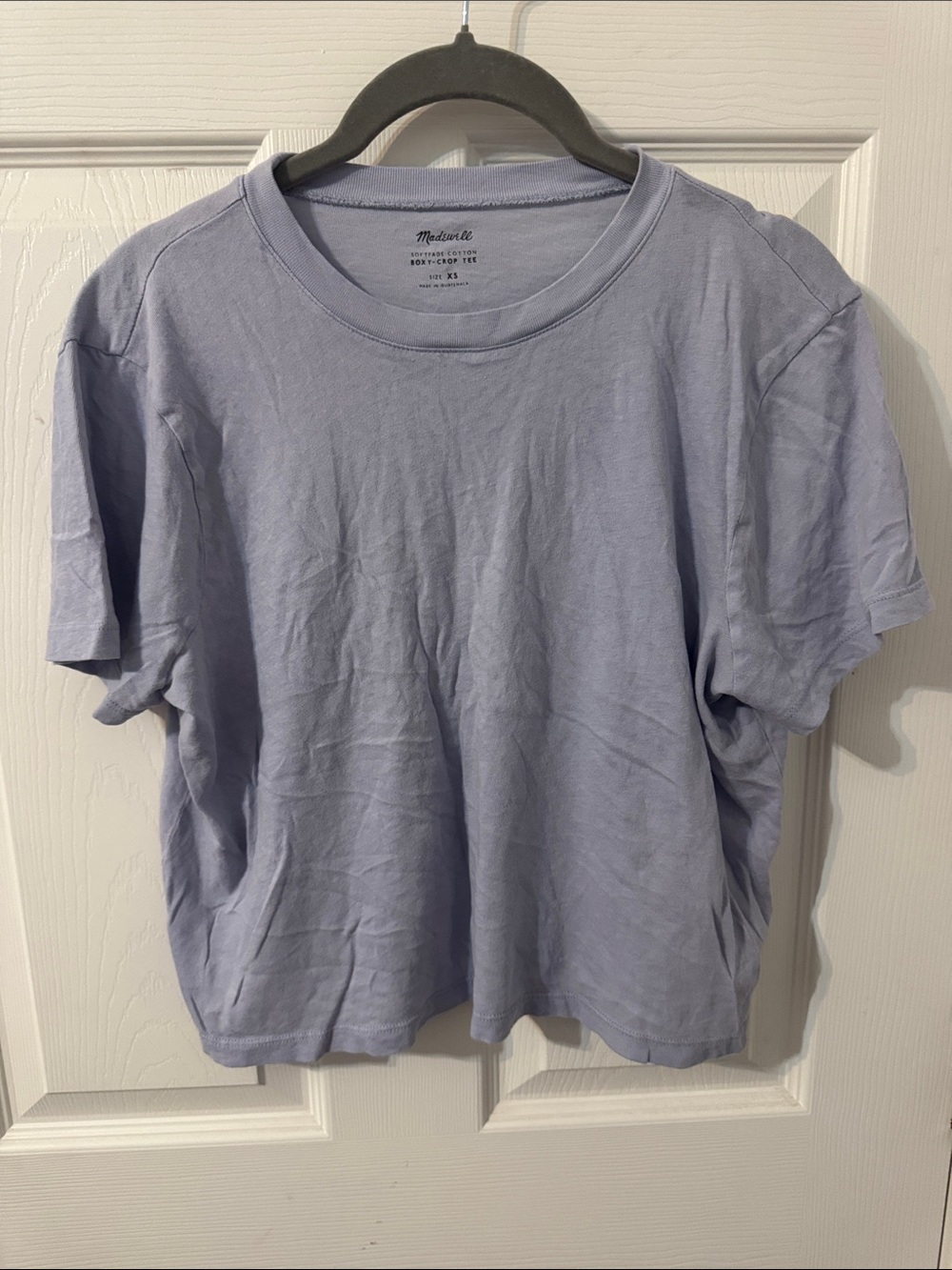 Madewell Light Blue Short Sleeve Tee